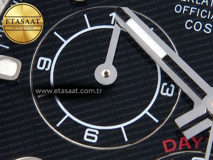 Daytona 116519 SS OMF Best Edition Black Dial on Oysterflex Strap A7750 (Slim Movement) - Görsel 14
