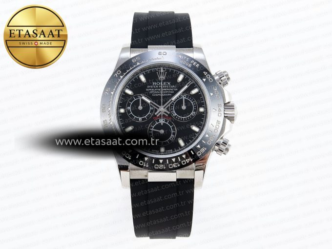 Daytona 116519 SS OMF Best Edition Black Dial on Oysterflex Strap A7750 (Slim Movement) - Görsel 3