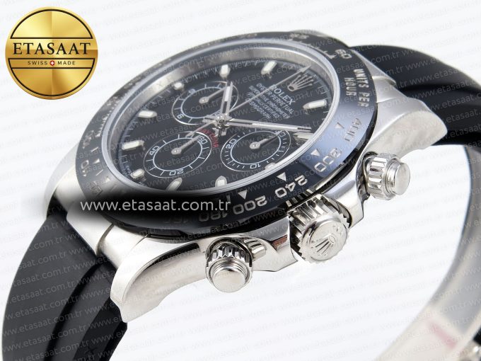 Daytona 116519 SS OMF Best Edition Black Dial on Oysterflex Strap A7750 (Slim Movement) - Görsel 8