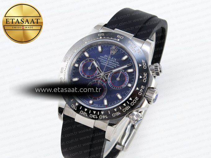 Daytona 116519 SS OMF Best Edition Blue Dial on Oysterflex Strap A7750 (Slim Movement) - Görsel 1