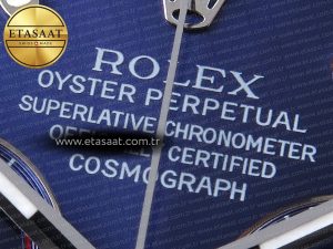 Daytona 116519 SS OMF Best Edition Blue Dial on Oysterflex Strap A7750 (Slim Movement) - Görsel 10