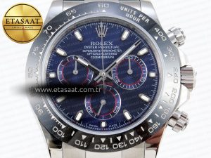 Daytona 116519 SS OMF Best Edition Blue Dial on Oysterflex Strap A7750 (Slim Movement) - Görsel 4