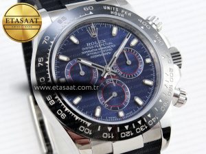 Daytona 116519 SS OMF Best Edition Blue Dial on Oysterflex Strap A7750 (Slim Movement) - Görsel 5