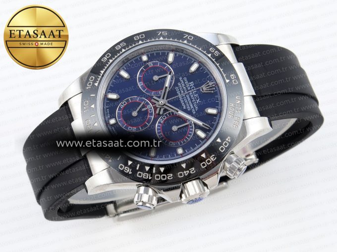 Daytona 116519 SS OMF Best Edition Blue Dial on Oysterflex Strap A7750 (Slim Movement) - Görsel 7