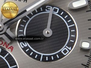Daytona 116519 SS OMF Best Edition Gray/Black Dial on Oysterflex Strap A7750 (Slim Movement) - Görsel 11