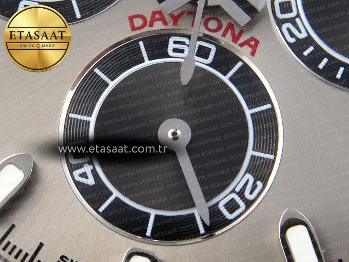 Daytona 116519 SS OMF Best Edition Gray/Black Dial on Oysterflex Strap A7750 (Slim Movement) - Görsel 12