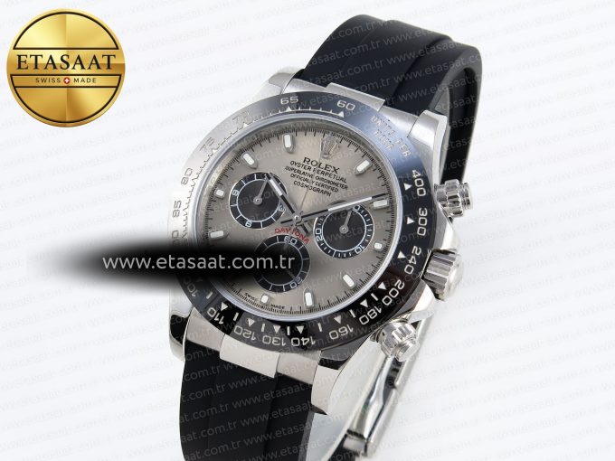 Daytona 116519 SS OMF Best Edition Gray/Black Dial on Oysterflex Strap A7750 (Slim Movement) - Görsel 2