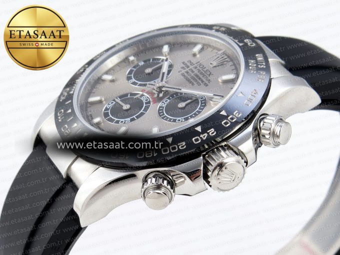 Daytona 116519 SS OMF Best Edition Gray/Black Dial on Oysterflex Strap A7750 (Slim Movement) - Görsel 8