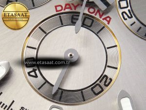 Daytona 116519 SS OMF Best Edition Gray Dial on Oysterflex Strap A7750 (Slim Movement) - Görsel 12