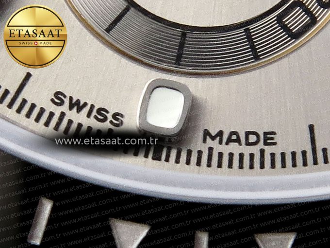 Daytona 116519 SS OMF Best Edition Gray Dial on Oysterflex Strap A7750 (Slim Movement) - Görsel 13