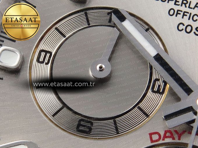 Daytona 116519 SS OMF Best Edition Gray Dial on Oysterflex Strap A7750 (Slim Movement) - Görsel 14