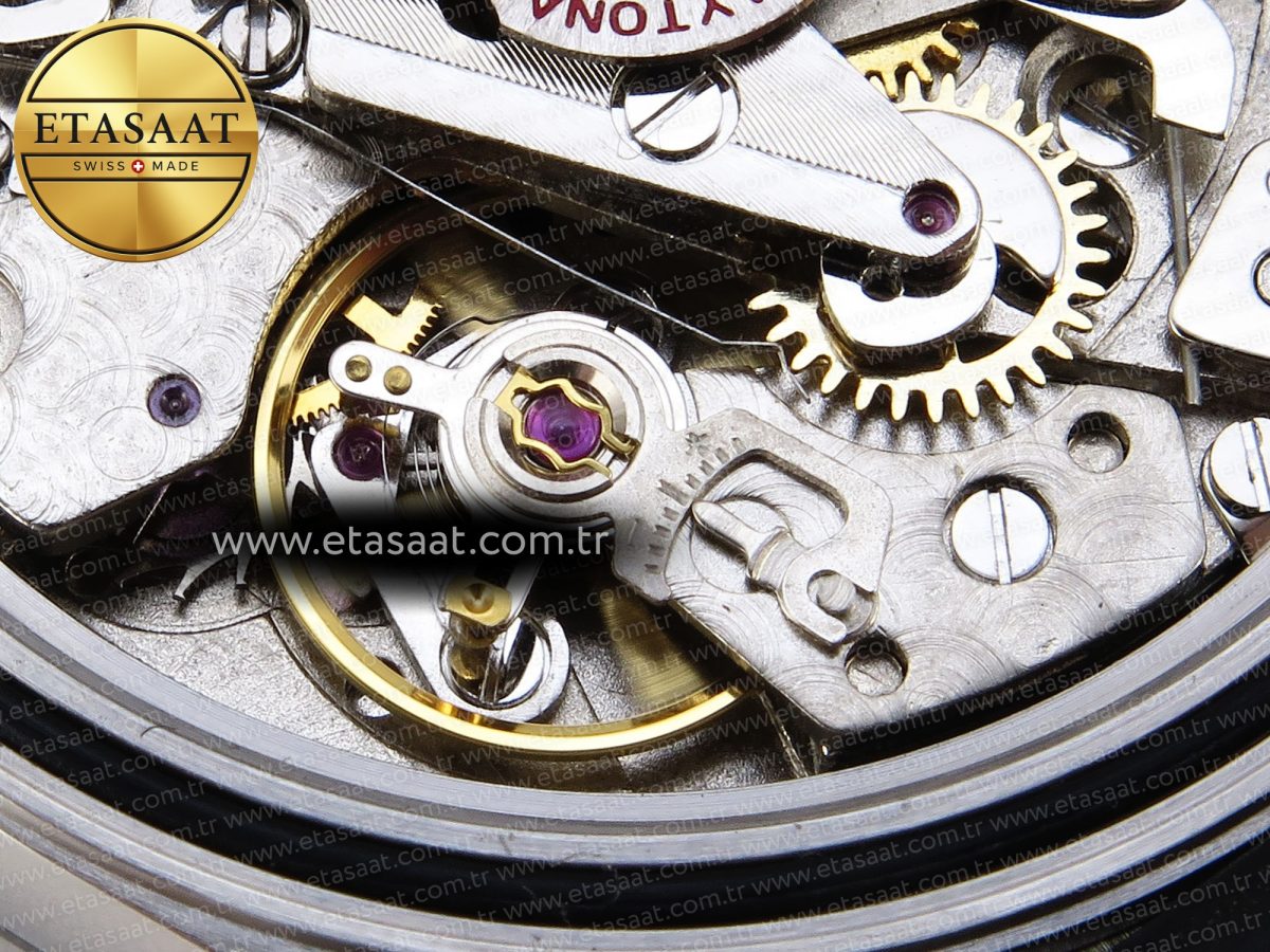 Daytona 116519 SS OMF Best Edition White MOP Diamonds Dial on Oysterflex Strap A7750 (Slim Movement) - Görsel 22