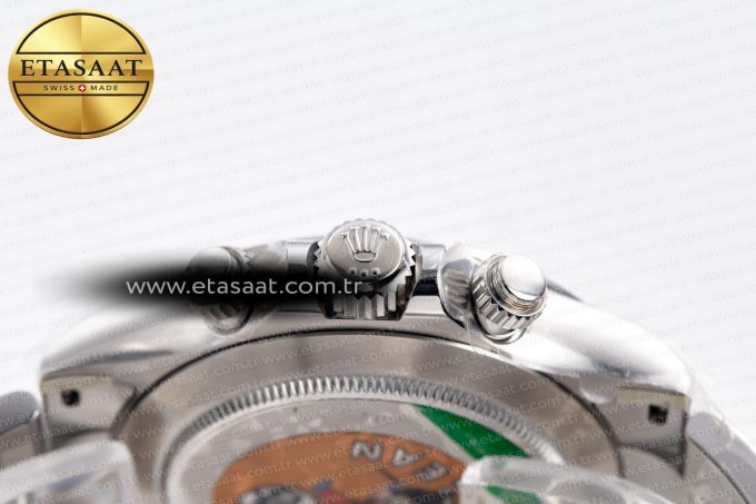 Daytona 116520 Clean 1:1 Best Edition 904L SS Case and Bracelet White Dial SA4130 V3 - Görsel 17