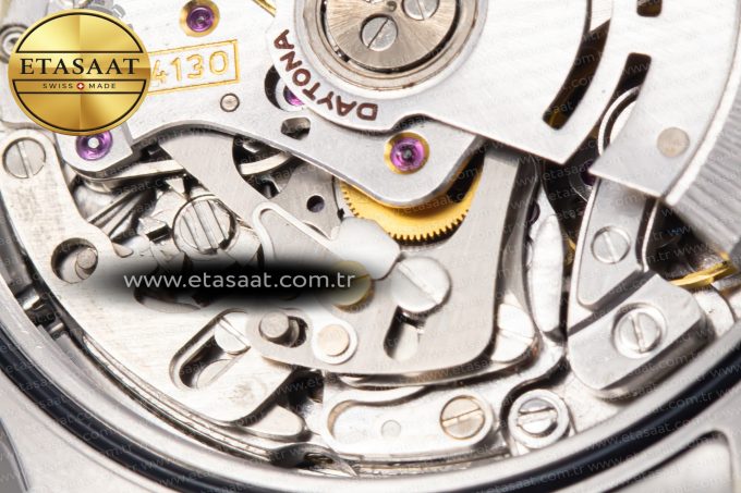 Daytona 116520 Clean 1:1 Best Edition 904L SS Case and Bracelet White Dial SA4130 V3 - Görsel 25
