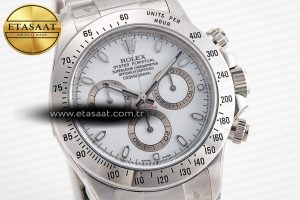 Daytona 116520 Clean 1:1 Best Edition 904L SS Case and Bracelet White Dial SA4130 V3 - Görsel 5