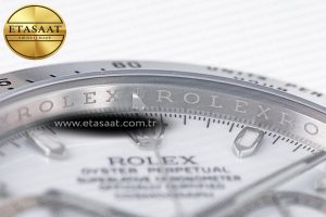 Daytona 116520 Clean 1:1 Best Edition 904L SS Case and Bracelet White Dial SA4130 V3 - Görsel 7
