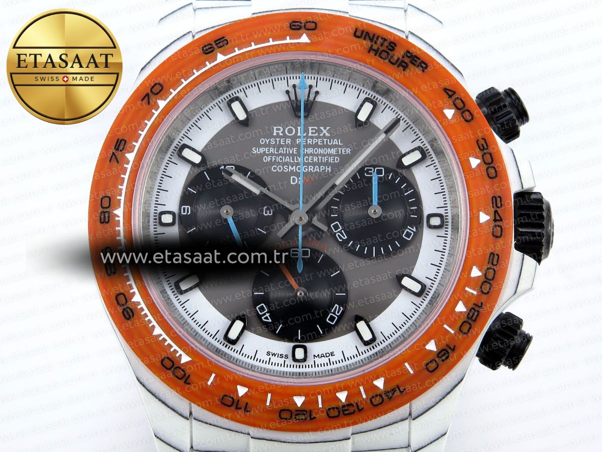 Rolex Daytona 40mm FC/NY Orange A7750 - Görsel 4