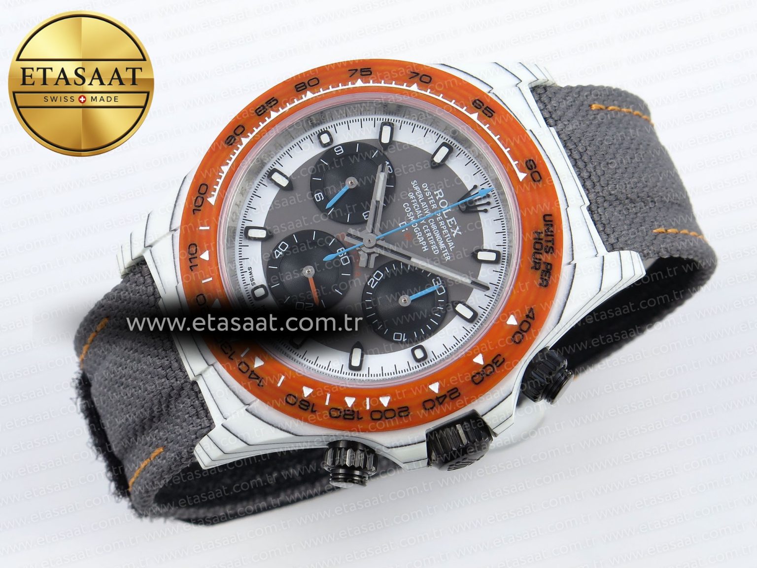 Rolex Daytona 40mm FC/NY Orange A7750 - Görsel 6