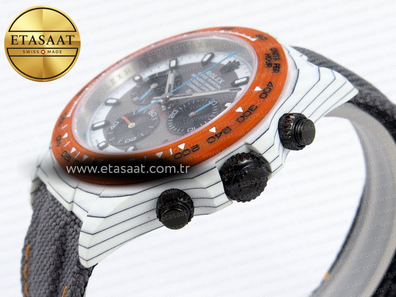 Rolex Daytona 40mm FC/NY Orange A7750 - Görsel 8