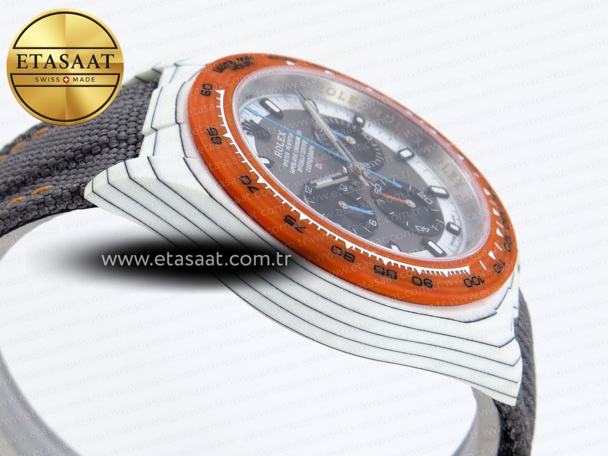 Rolex Daytona 40mm FC/NY Orange A7750 - Görsel 9