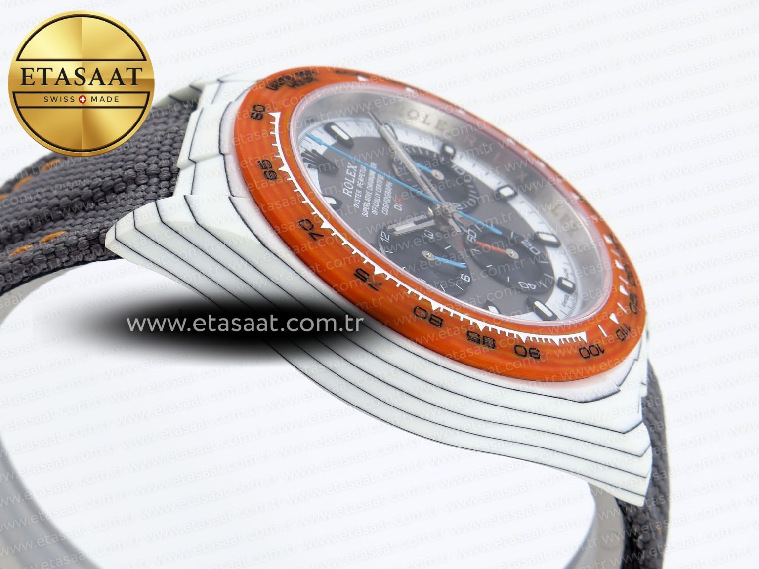 Rolex Daytona 40mm FC/NY Orange A7750 - Görsel 9