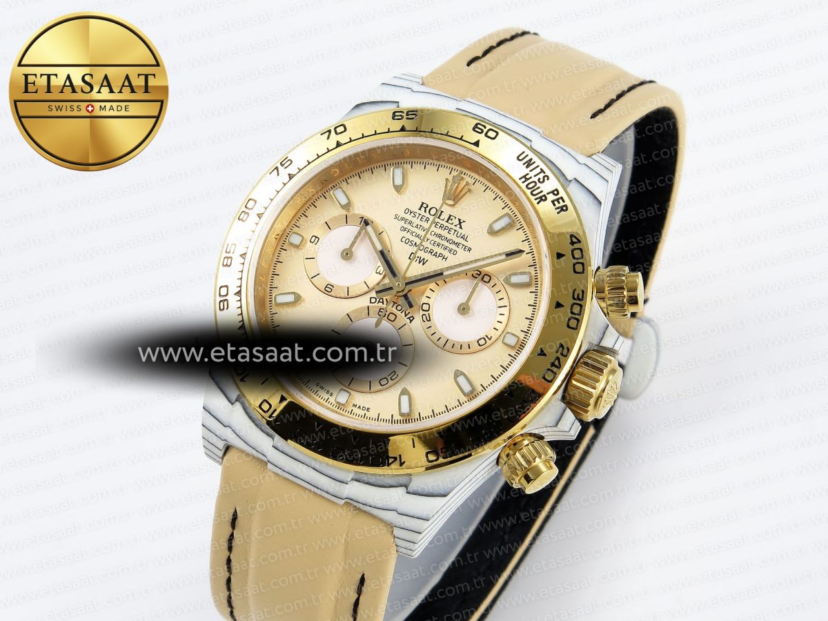 Rolex Daytona Rose Gold Dial NOOB SA4130 - Görsel 1