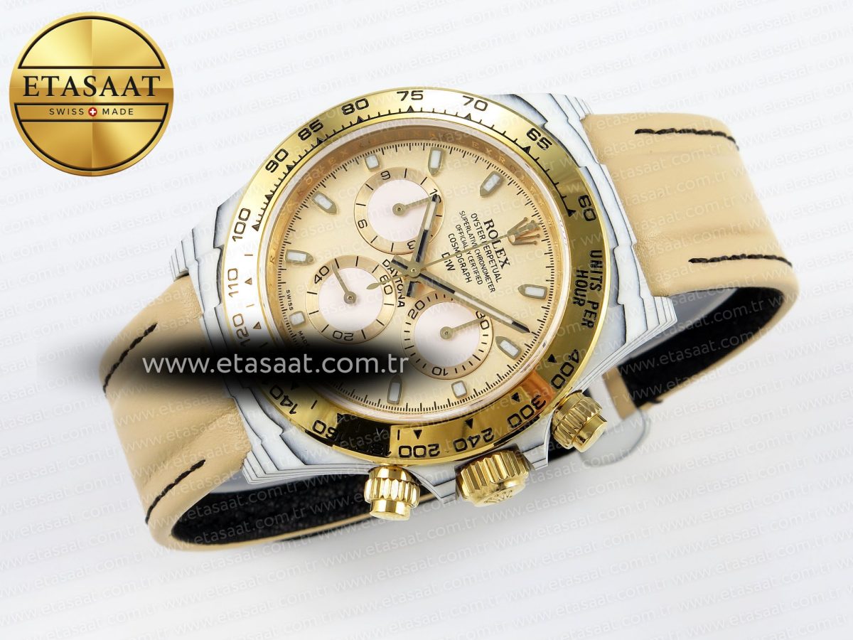 Rolex Daytona Rose Gold Dial NOOB SA4130 - Görsel 6