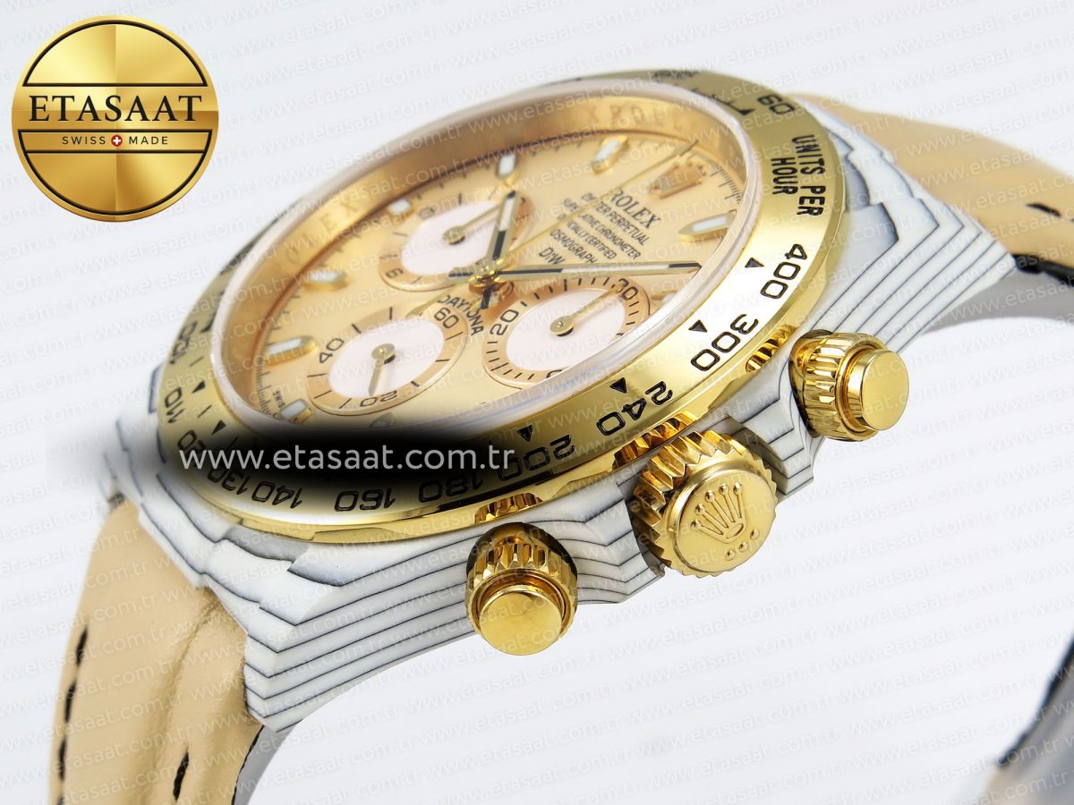Rolex Daytona Rose Gold Dial NOOB SA4130 - Görsel 8