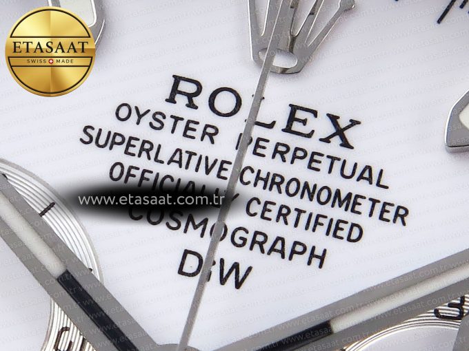 Daytona 40mm FC/NY White Dial DIWF A7750 - Görsel 11