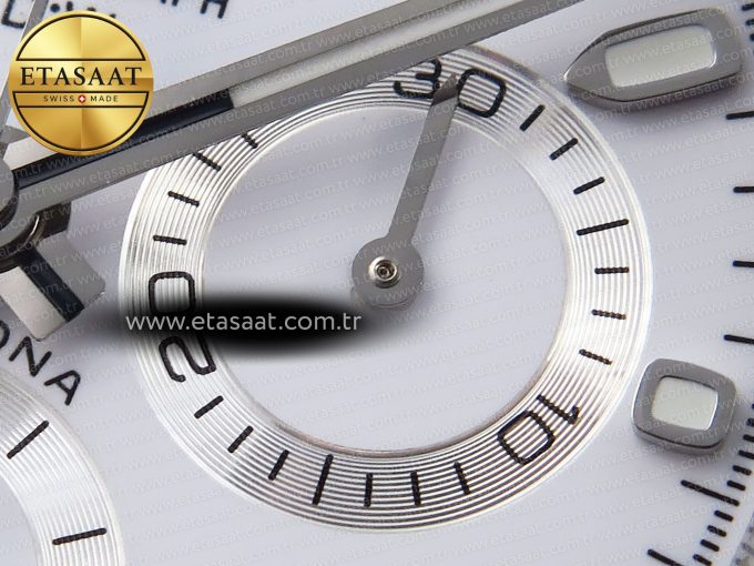Daytona 40mm FC/NY White Dial DIWF A7750 - Görsel 12