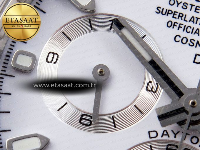 Daytona 40mm FC/NY White Dial DIWF A7750 - Görsel 15