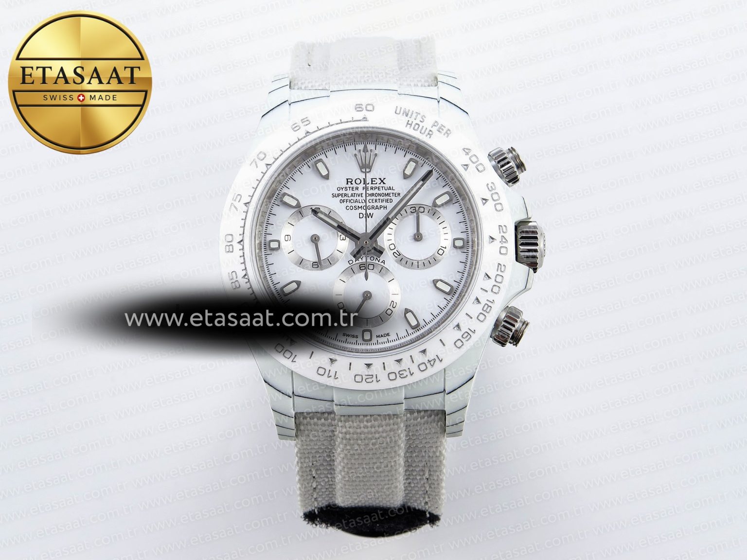 Rolex Daytona FC/NY White Dial DIWF A7750 - Görsel 3