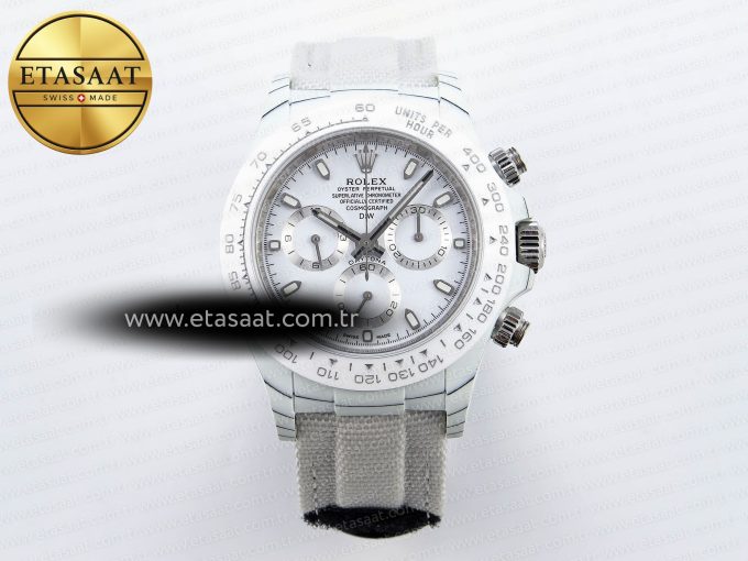 Daytona 40mm FC/NY White Dial DIWF A7750 - Görsel 3