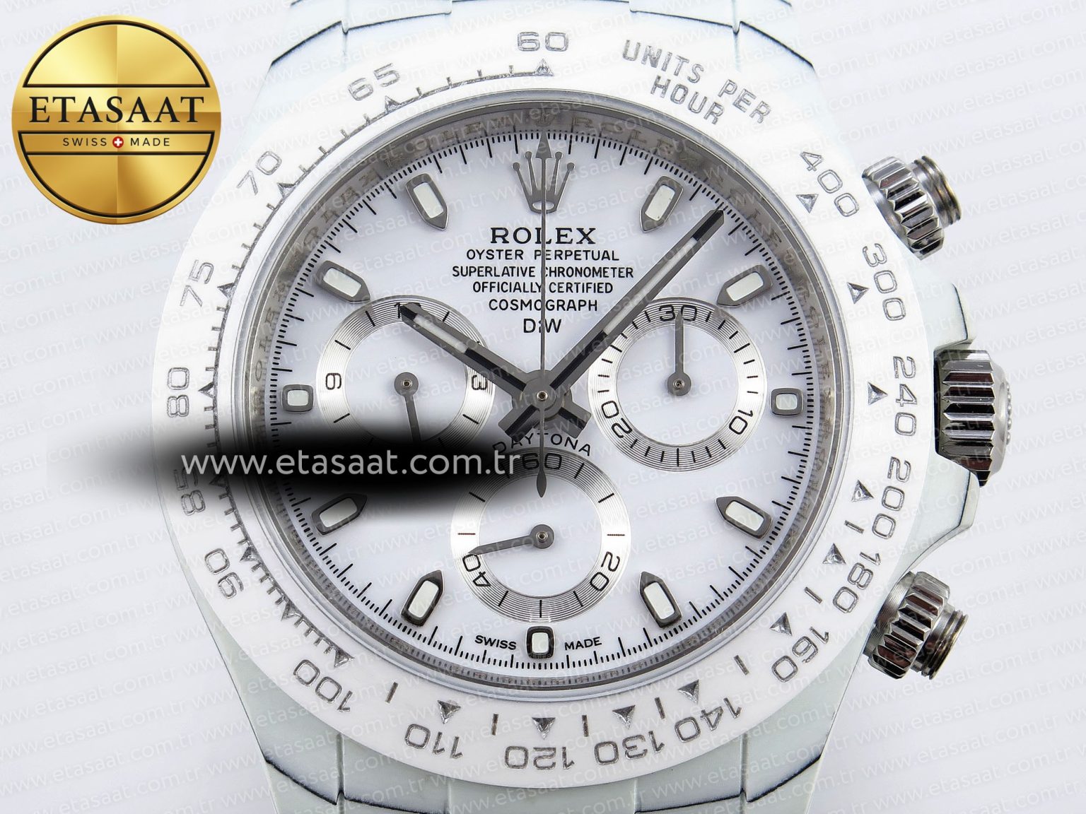 Rolex Daytona FC/NY White Dial DIWF A7750 - Görsel 4