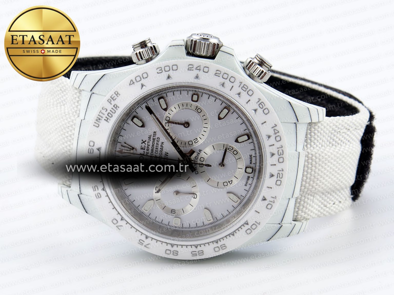 Rolex Daytona FC/NY White Dial DIWF A7750 - Görsel 8