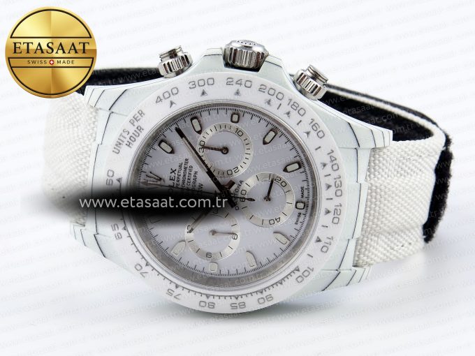Daytona 40mm FC/NY White Dial DIWF A7750 - Görsel 8