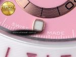 Rolex Daytona White Ceramic Case and Bracelet Pink Dial SA4130 - Görsel 13