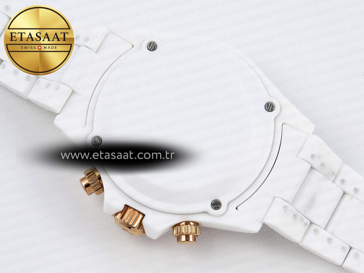 Rolex Daytona White Ceramic Case and Bracelet Pink Dial SA4130 - Görsel 18