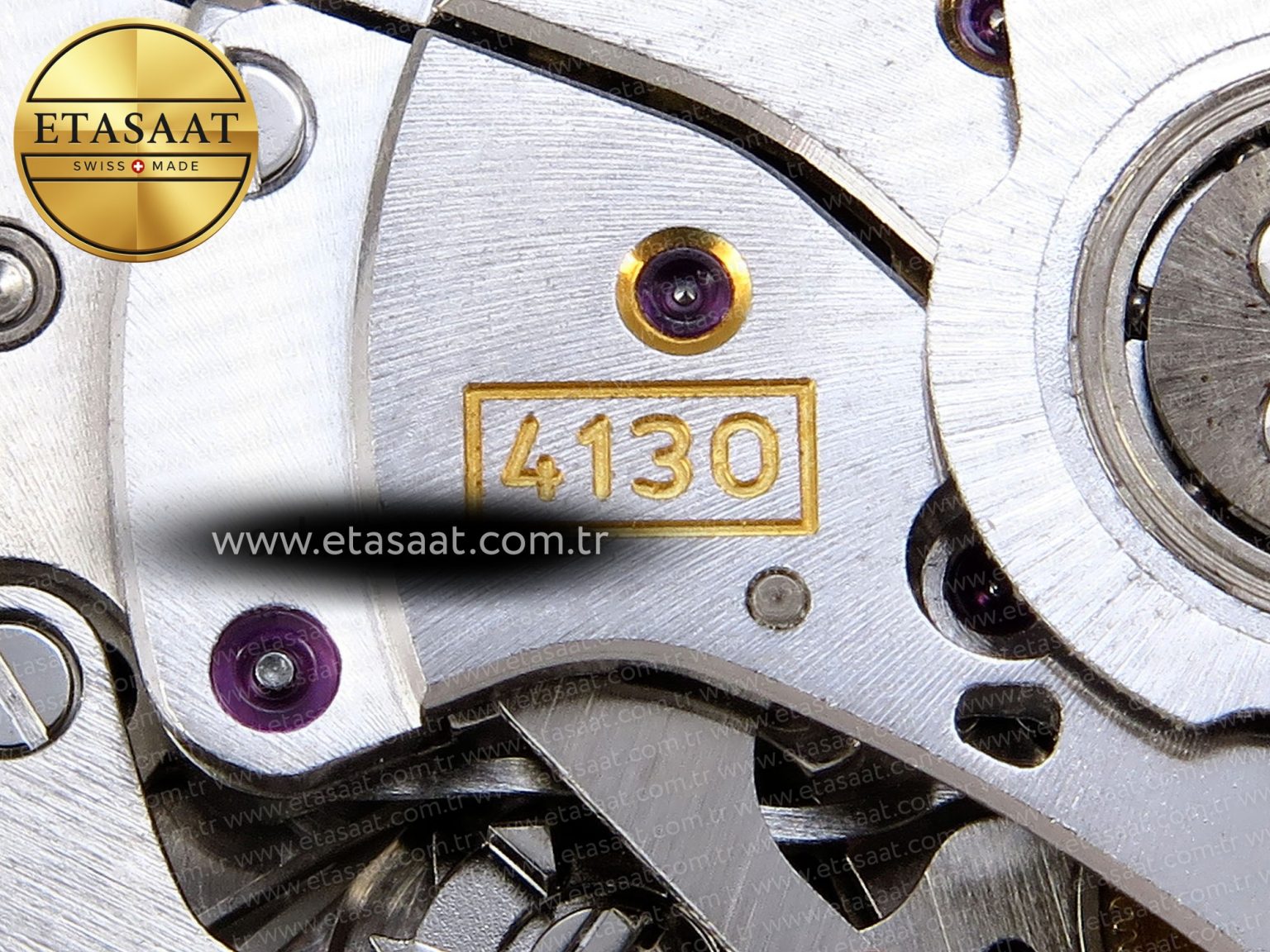 Rolex Daytona White Ceramic Case and Bracelet Pink Dial SA4130 - Görsel 23