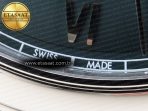 De Ville Date SS MKF 1:1 Best Edition Dark Gray Dial Roman Marker on Black Leather Strap A8800 - Görsel 12