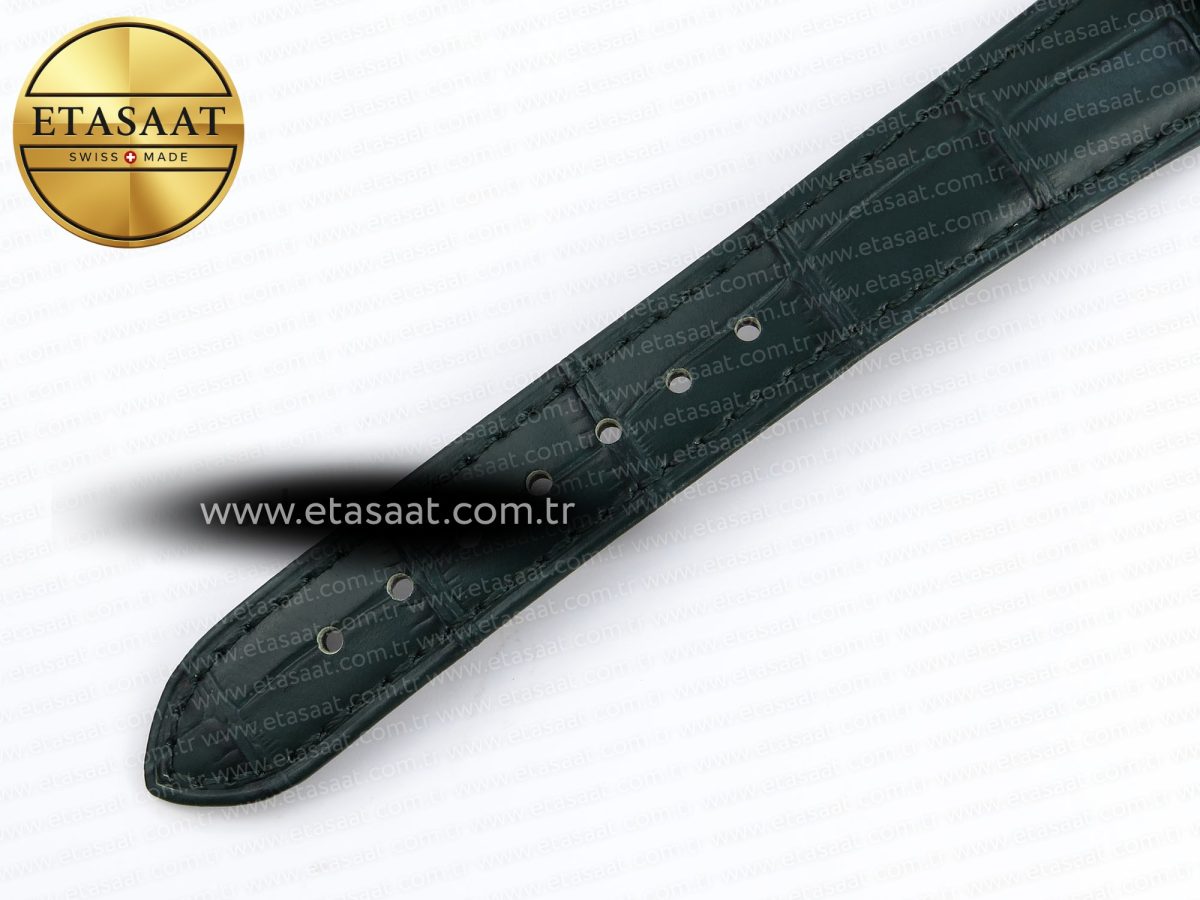 De Ville Date SS MKF 1:1 Best Edition Dark Gray Dial Roman Marker on Black Leather Strap A8800 - Görsel 24
