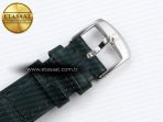 De Ville Date SS MKF 1:1 Best Edition Dark Gray Dial Roman Marker on Black Leather Strap A8800 - Görsel 25