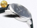De Ville Date SS MKF 1:1 Best Edition Dark Gray Dial Roman Marker on Black Leather Strap A8800 - Görsel 9