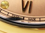 De Ville Date YG MKF 1:1 Best Edition Brown Dial Roman Marker on Brown Leather Strap A8800 - Görsel 12