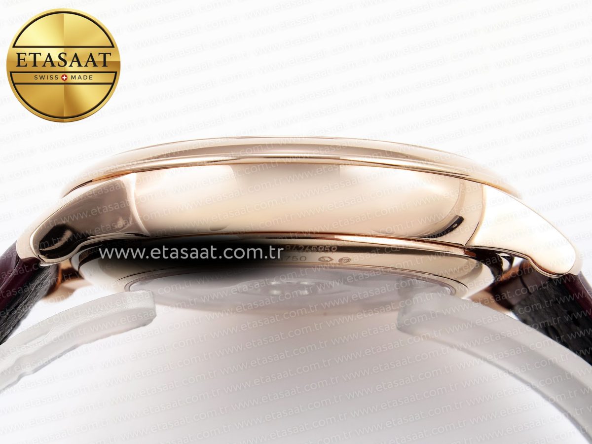 De Ville Power Reserve RG MKF 1:1 Best Edition White Dial on Brown Leather Strap A8810 - Görsel 15