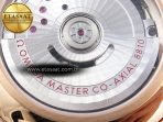 De Ville Power Reserve RG MKF 1:1 Best Edition White Dial on Brown Leather Strap A8810 - Görsel 20
