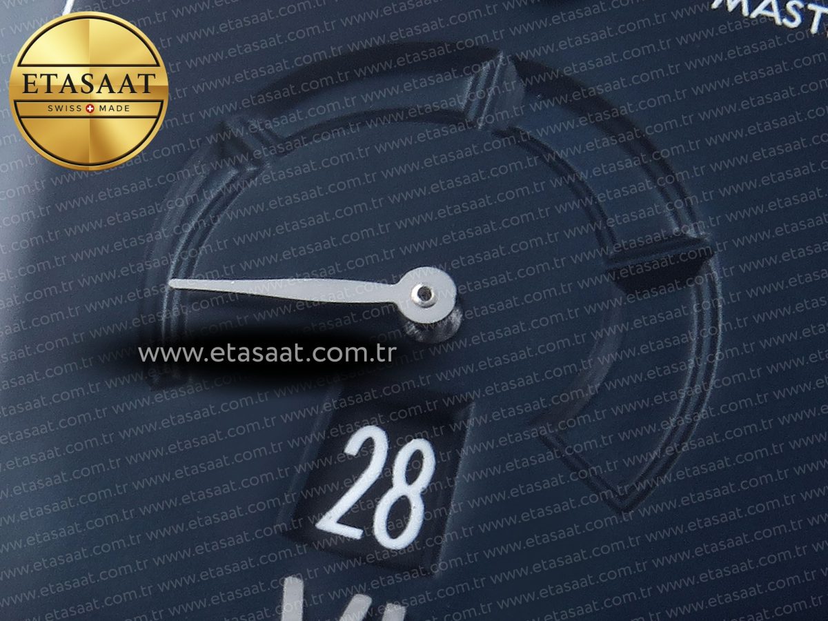 De Ville Power Reserve SS MKF 1:1 Best Edition Black Dial on Black Leather Strap A8810 - Görsel 12