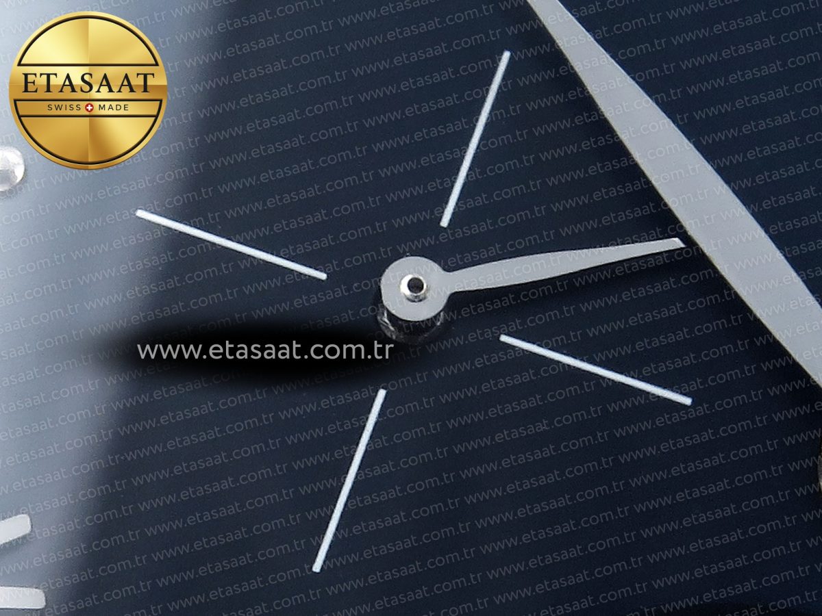 De Ville Power Reserve SS MKF 1:1 Best Edition Black Dial on Black Leather Strap A8810 - Görsel 14
