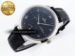 De Ville Power Reserve SS MKF 1:1 Best Edition Black Dial on Black Leather Strap A8810 - Görsel 7