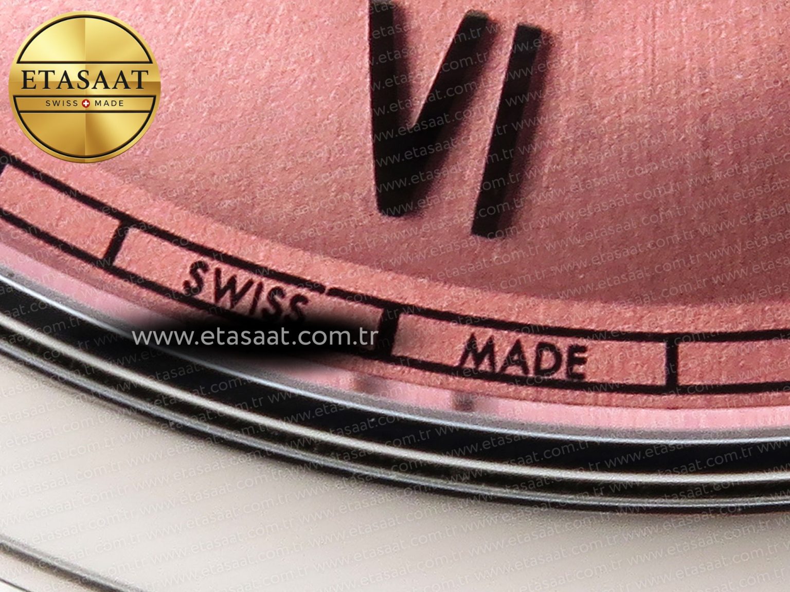 De Ville Power Reserve SS MKF 1:1 Best Edition Pink Dial on Black Leather Strap - Görsel 13